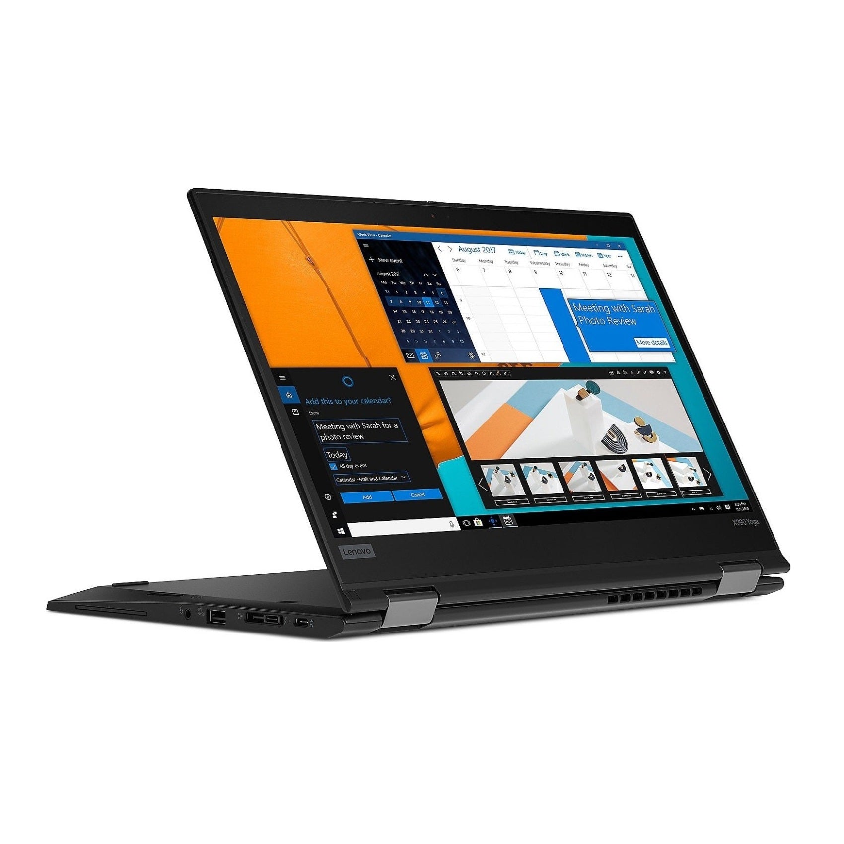 Lenovo ThinkPad X390 Yoga Intel Core i5 8365U 1,6 GHz (16 GB RAM / 256 GB SSD / FHD) Schwarz 2. Wahl