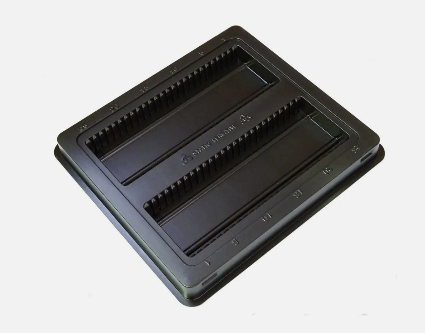 10x RAM Memory SODIMM DDR3 Antistatic Box Memory Storage Tray Holder