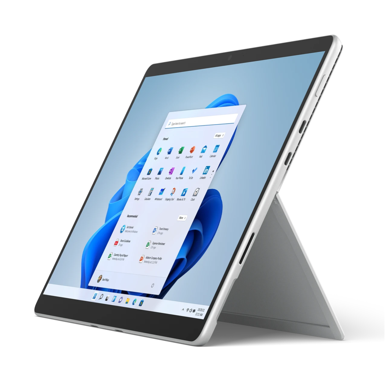 Microsoft Surface Pro 8 silver i7 1185G7 3,0 GHz (16 GB RAM / 256 GB SSD/ohne Typ Cover) 2. Wahl