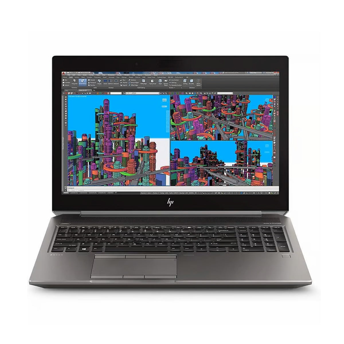 HP ZBook 15 G6 Core i7 9850H 2,6 GHz (16 GB RAM / 256 GB SSD + 500 GB HDD / Quadro T1000 Mobile) Silber 2.Wahl
