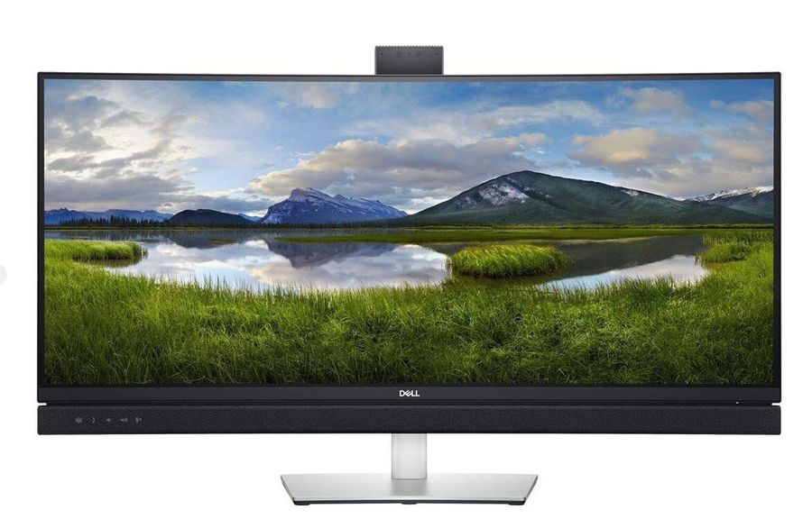 Dell C3422WE 34" 21:9 IPS Curved Videokonferenz Monitor (UWQHD) 3440x1440 IPS