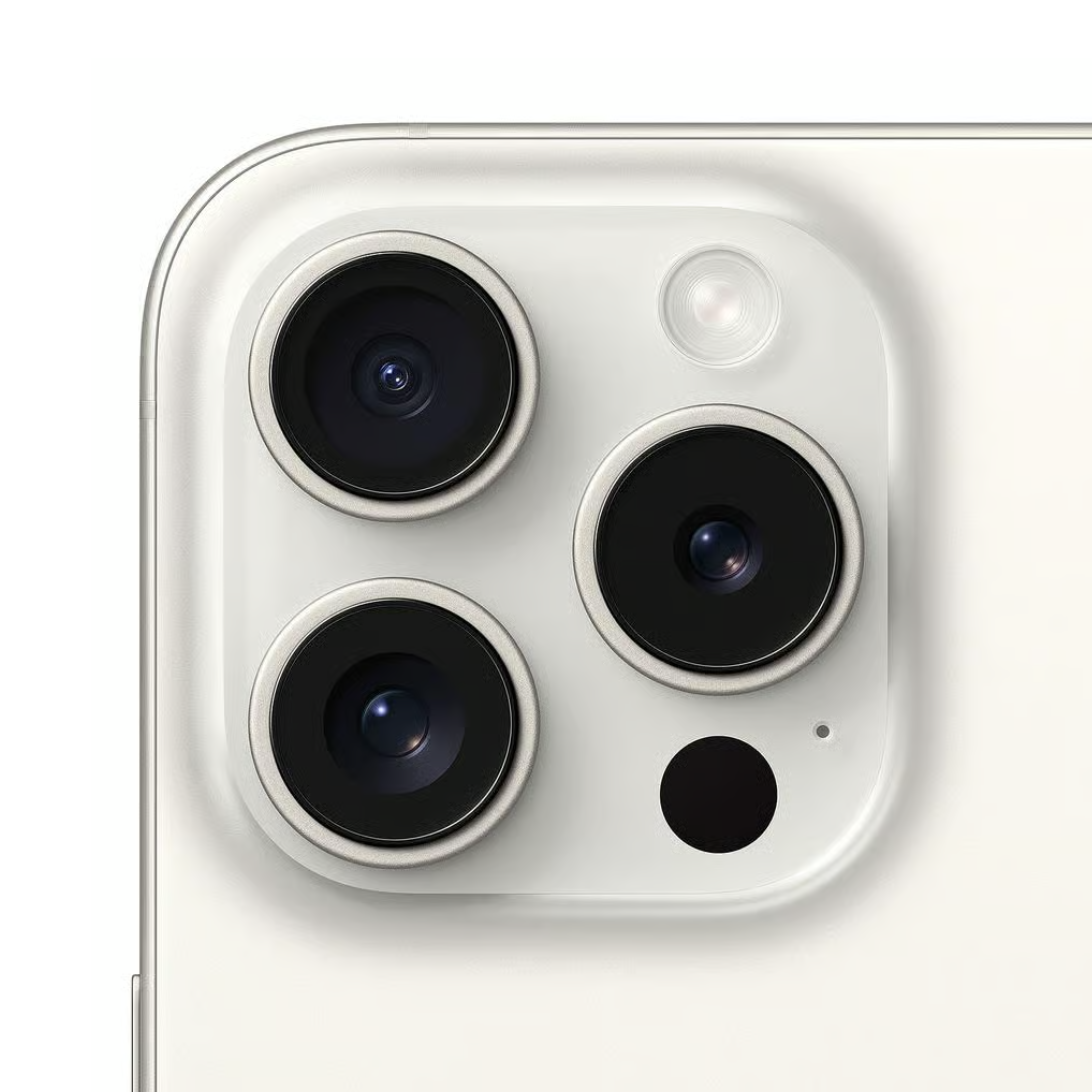 Apple iPhone 15 Pro Titan weiß (2023) - ohne Simlock 2. Wahl