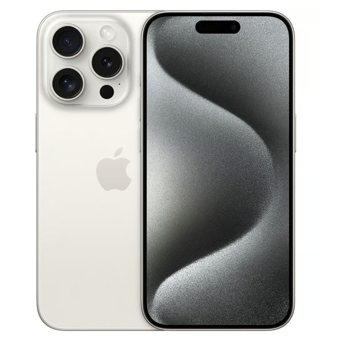 Apple iPhone 15 Pro Titan weiß (2023) - ohne Simlock 2. Wahl