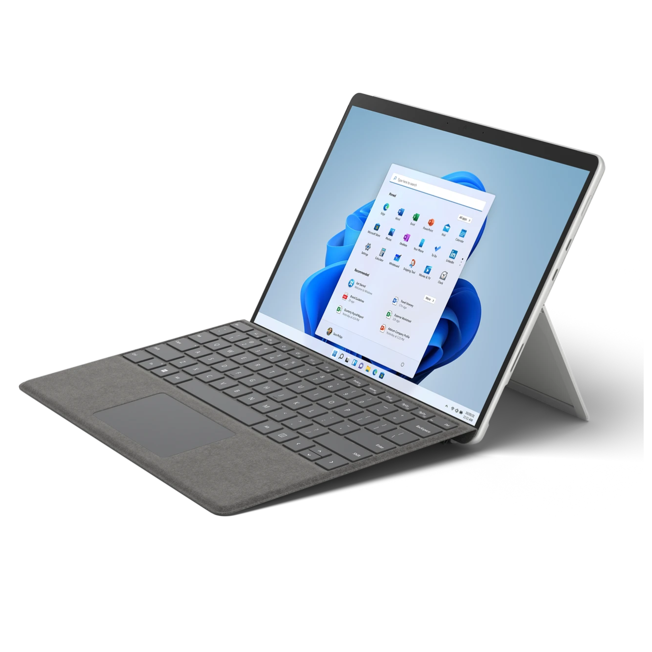 Microsoft Surface Pro 8 silver i7 1185G7 3,0 GHz (16 GB RAM / 256 GB SSD/ohne Typ Cover) 2. Wahl