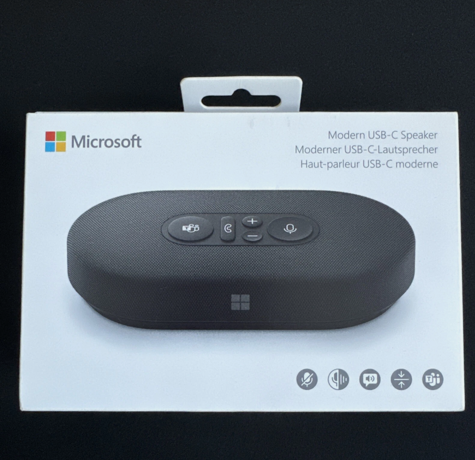 MICROSOFT Modern USB-C SPEAKER für TEAMS Model:1990 / in OVP
