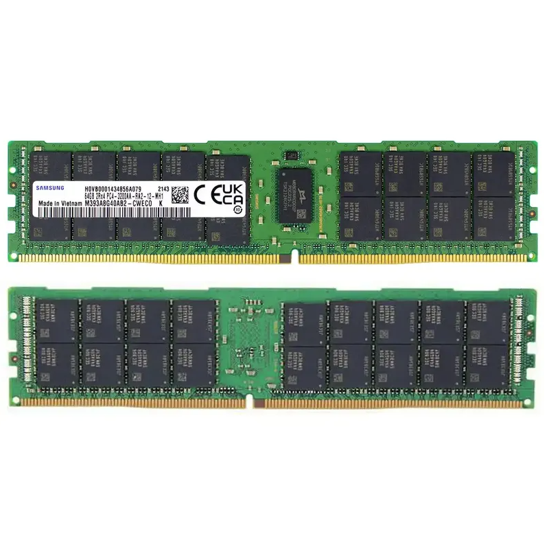 Samsung DDR4-RAM 64GB 2Rx4 PC4-3200AA M393A8G40AB2-CWE RDIMM ECC